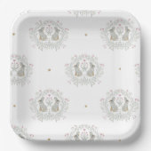 Osterhase II Pappteller (Vorderseite)