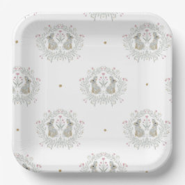 Osterhase II Pappteller