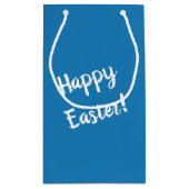 Osterhase im Frühjahrsgarten Kleine Geschenktüte (Rückseite)