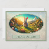 Osterhase im Frühlingszauber (Vorderseite)