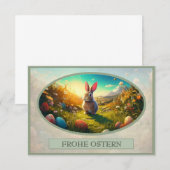 Osterhase im Frühlingszauber (Vorne/Hinten)