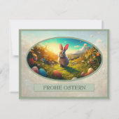 Osterhase im Frühlingszauber (Vorderseite)
