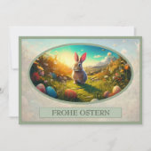 Osterhase im Frühlingszauber (Vorderseite)