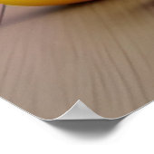 Osterhase im Korb Poster (Ecke)