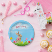 Osterhase in Tulip Pappteller (Party)