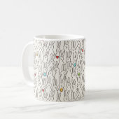 Osterhase: Joyful Seamless Fun. Kaffeetasse (Vorderseite Links)