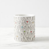 Osterhase: Joyful Seamless Fun. Kaffeetasse (Mittel)