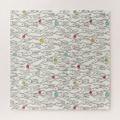 Osterhase: Joyful Seamless Fun. Puzzle (Horizontal)