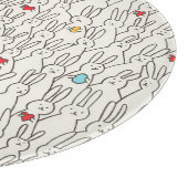 Osterhase: Joyful Seamless Fun. Schneidebrett (Ecke)