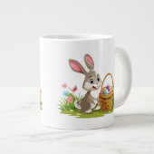 Osterhase Jumbo-Tasse (Vorderseite Rechts)