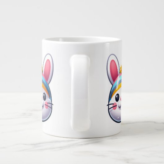 Osterhase Jumbo-Tasse (Rückseite)