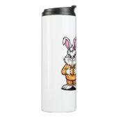 Osterhase: Kaffee Lover Freuden Thermosbecher (Nach links gedreht)