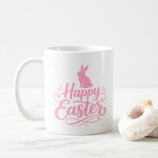 Osterhase  kaffeetasse (Mit Donut)