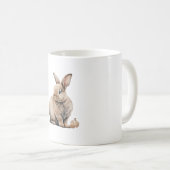Osterhase Kaffeetasse (VorderseiteRechts)
