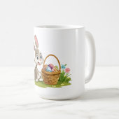 Osterhase Kaffeetasse (VorderseiteRechts)