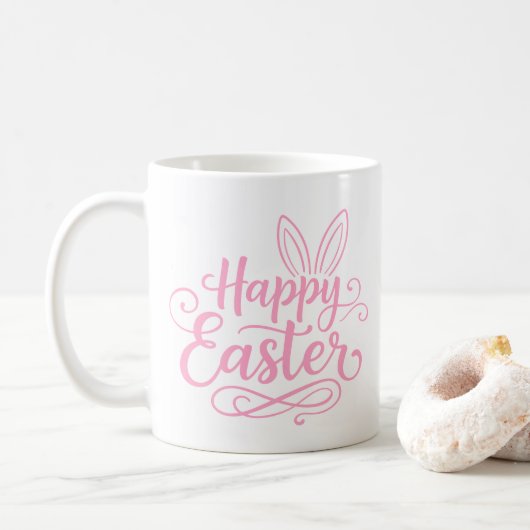 Osterhase kaffeetasse (Mit Donut)