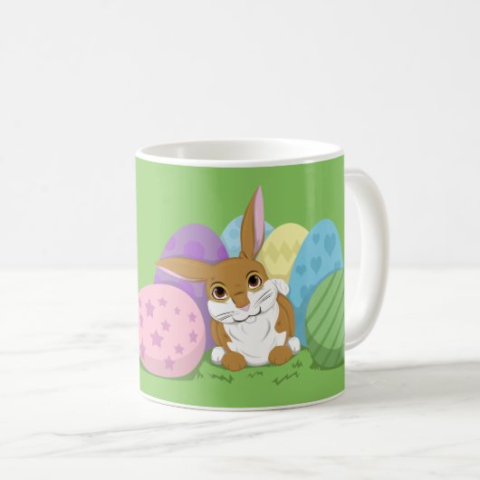 Osterhase Kaffeetasse (VorderseiteRechts)