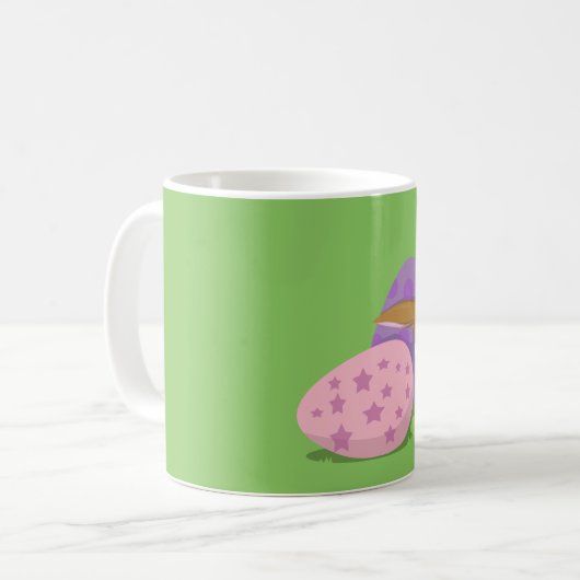 Osterhase Kaffeetasse (Vorderseite Links)