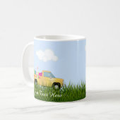 Osterhase Kaffeetasse (Vorderseite Links)