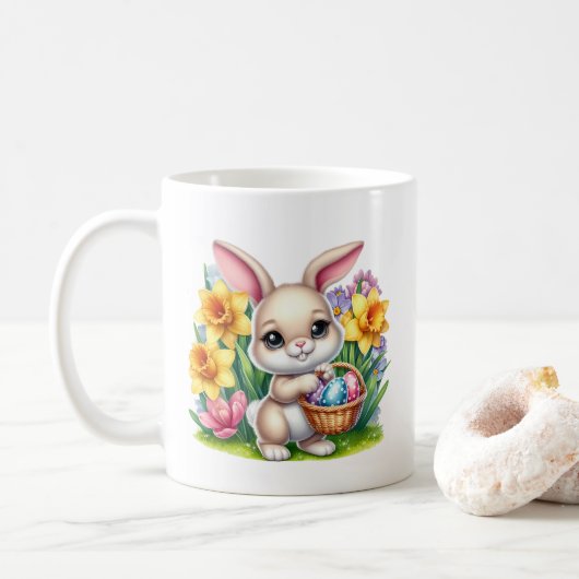 Osterhase kaffeetasse (Mit Donut)