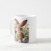 Osterhase Kaffeetasse (Vorderseite Links)