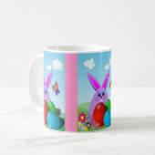 Osterhase Kaffeetasse (Vorderseite Links)