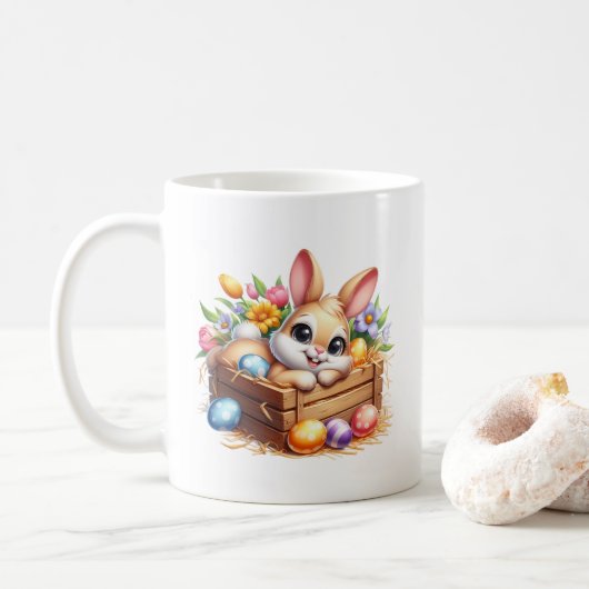 Osterhase  kaffeetasse (Mit Donut)