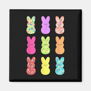 Osterhase Kaninchen Druck T-Shirt Süße Hase Eier  Magnet