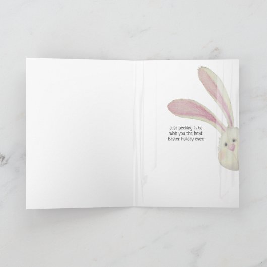 Osterhase Karte (Innenseite)