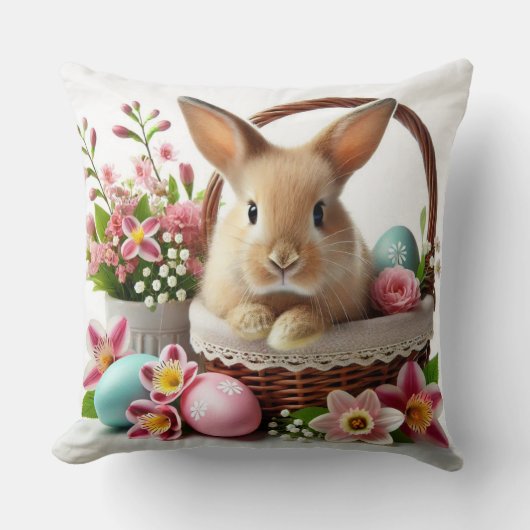 Osterhase Kissen (Vorderseite)