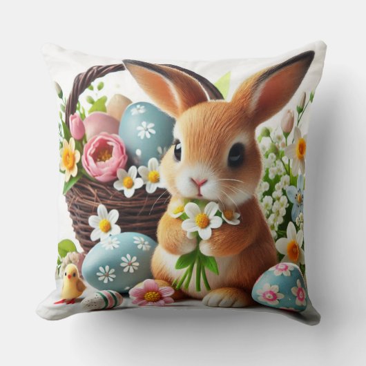 Osterhase Kissen (Vorderseite)