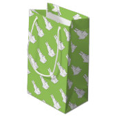 Osterhase Kleine Geschenktüte (Rückseite Schrägansicht)