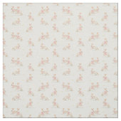 Osterhase Kokette rosa Stoff (Muster)