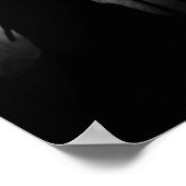 Osterhase kommt poster (Ecke)