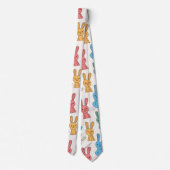 Osterhase Krawatte (Rückseite)