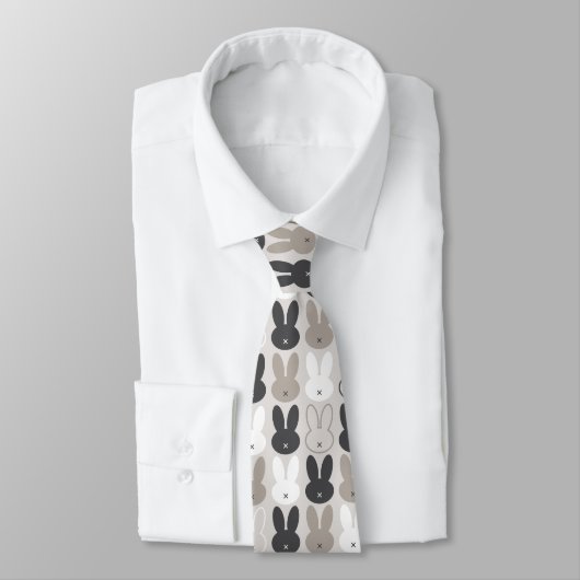 Osterhase Krawatte (Gebunden)