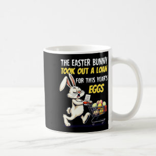 Osterhase Kredit Lustiges T-Shirt Kaffeetasse