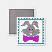 Osterhase Kunst Magnet (Vorderseite/Rückseite)