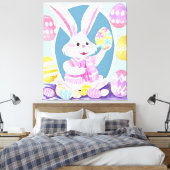 Osterhase Leinwanddruck (Insitu (Schlafzimmer))