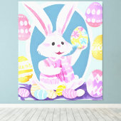 Osterhase Leinwanddruck (Insitu (Holzboden))