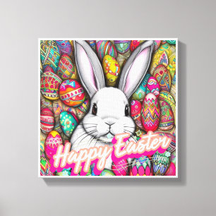 Osterhase Leinwanddruck