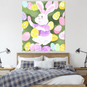 Osterhase Leinwanddruck (Insitu (Schlafzimmer))