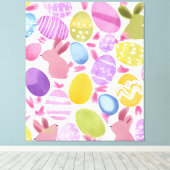 Osterhase Leinwanddruck (Insitu (Holzboden))