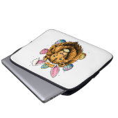 Osterhase Lion Osterlion Laptopschutzhülle (Vorne Knopf)