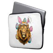 Osterhase Lion Osterlion Laptopschutzhülle (Vorderseite Links)