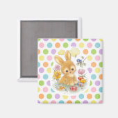Osterhase Magnet (Vorderseite/Rückseite)