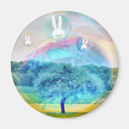 Osterhase Magnet (Vorne)