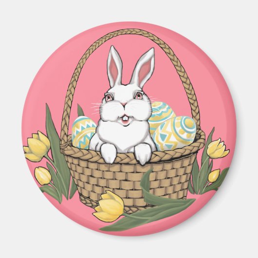 Osterhase Magnet Festliche Osterdekore (Vorne)