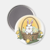 Osterhase Magnet Festliche Osterdekore (Vorderseite/Rückseite)
