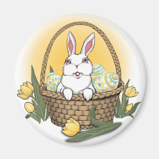 Osterhase Magnet Festliche Osterdekore (Vorne)